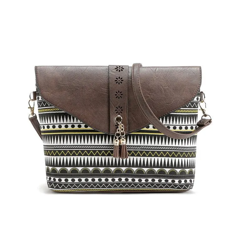 2017 Summer Vintage Bag For Women Messenger Bags Canvas Print Crossbody Shoulder Bag Small Ladies Designer Handbags High Quality