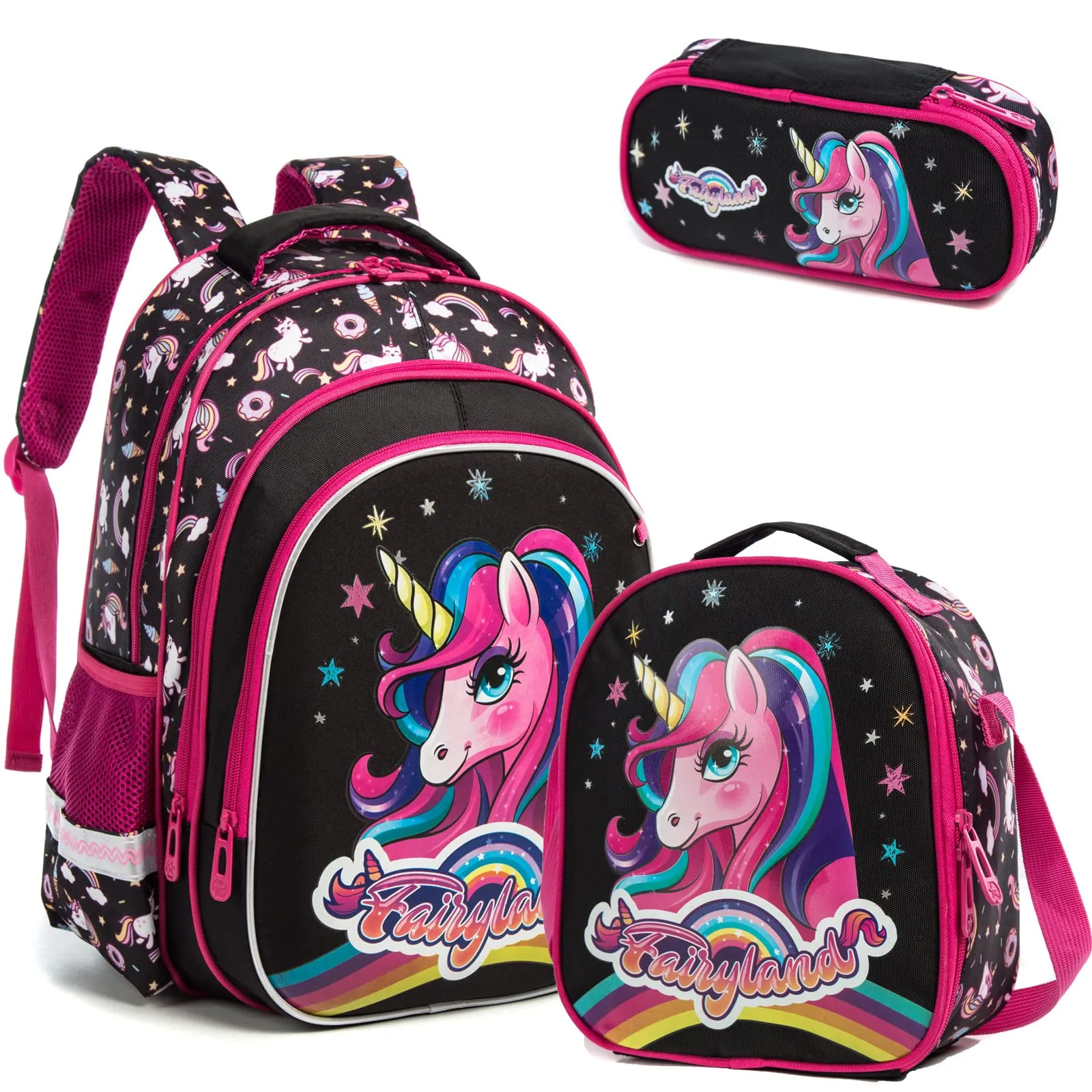 3D Cartoon Pattern Kids Boys Girls School Bags/Bookbags/Backpack