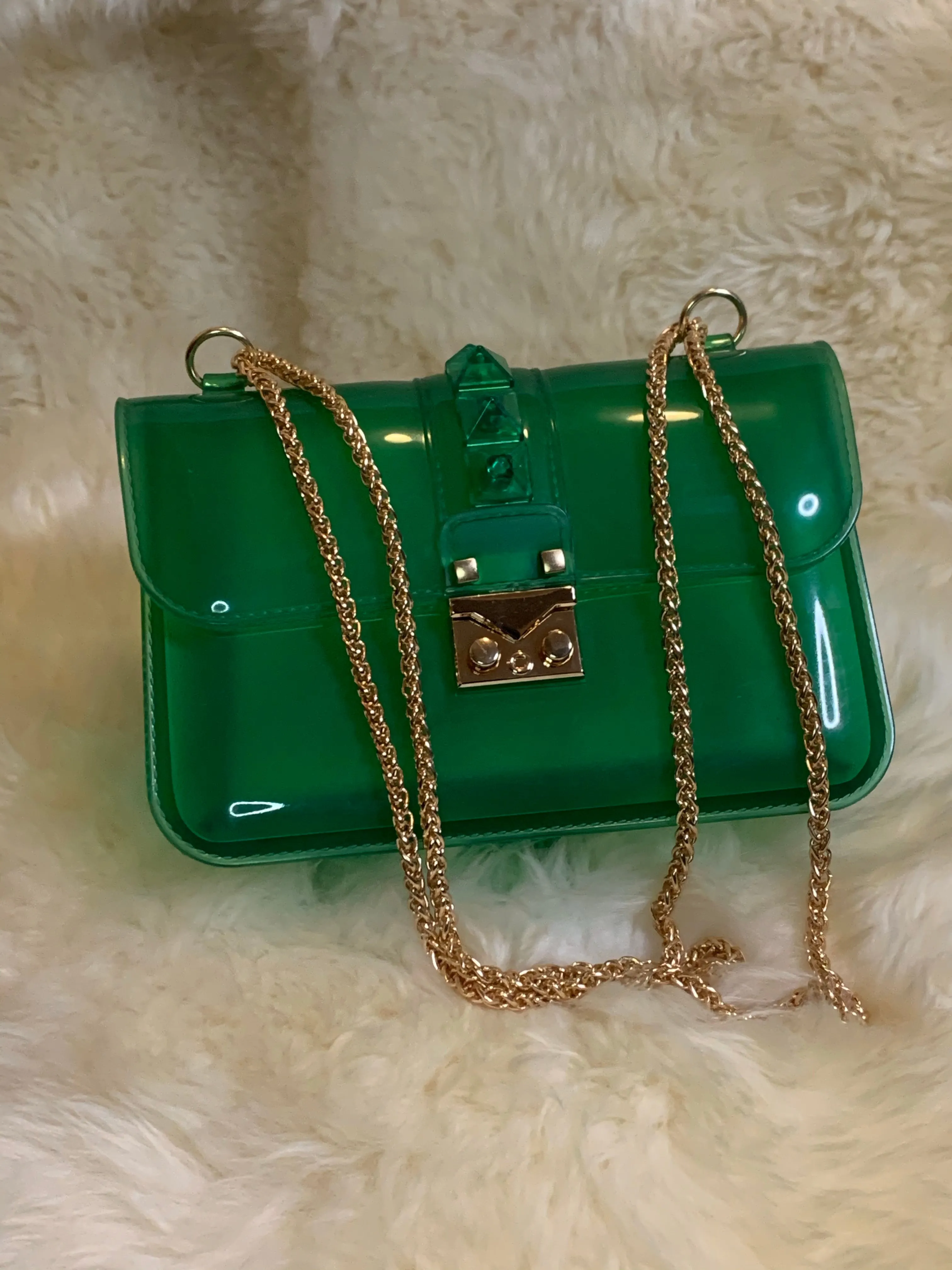 Aaliyah Jelly Crossbody Bag