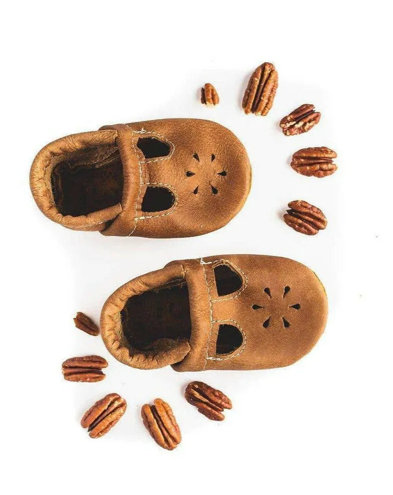 Baby Leather T-Strap Shoe - Tribe