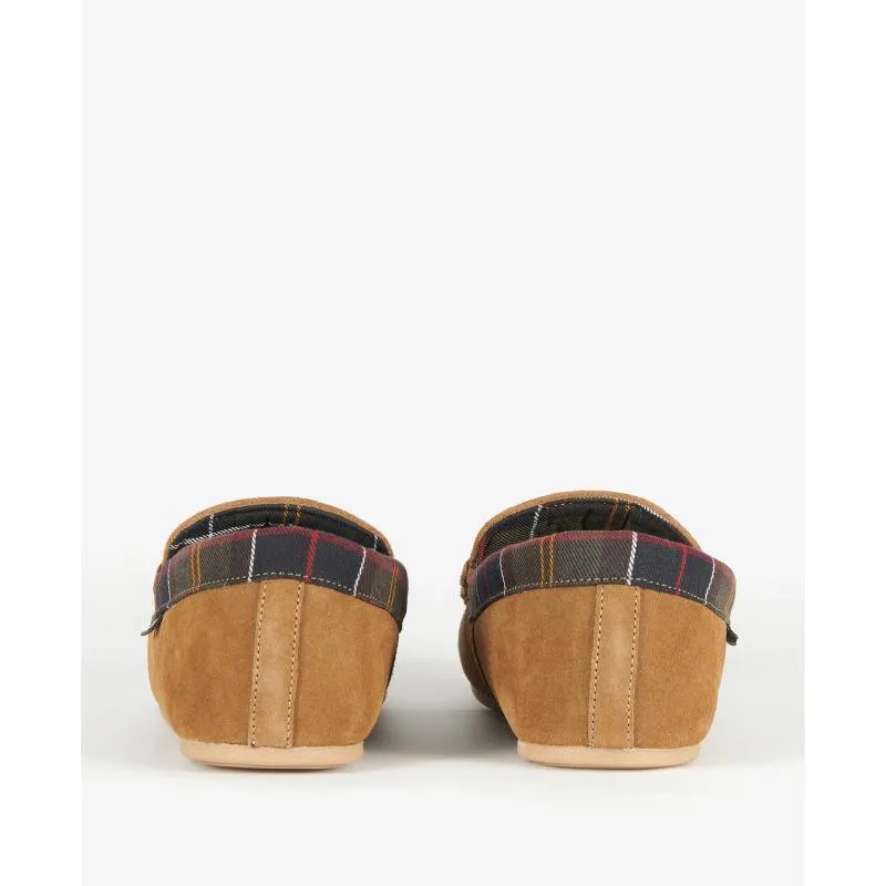 Barbour Porterfield Mens Slipper - Dark Sand