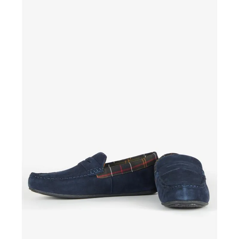 Barbour Porterfield Mens Slipper - Navy