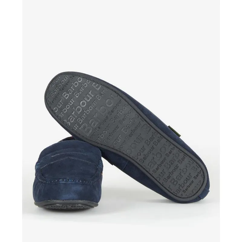 Barbour Porterfield Mens Slipper - Navy