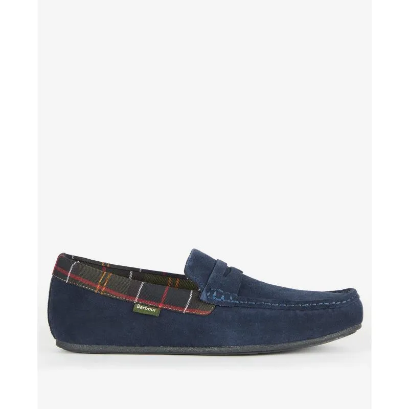 Barbour Porterfield Mens Slipper - Navy