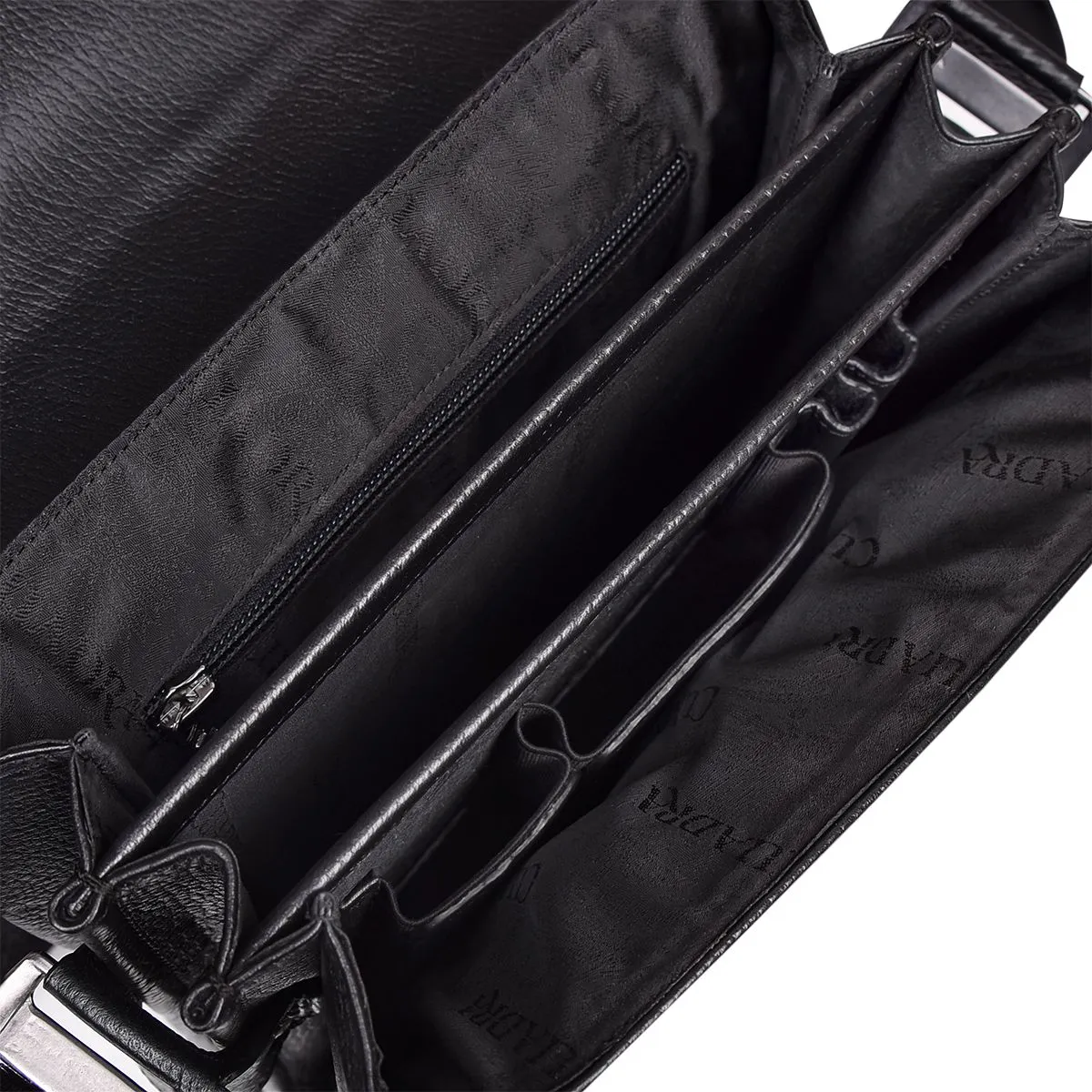 BOC03FL - Cuadra black casual fuscus crossbody messenger bag for men / women
