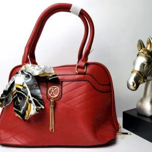 Bow Style Leather Handbag – Women Tote Bags Large Capacity Shoulder Bag with Tassel Satchel Purses for Ladies #22