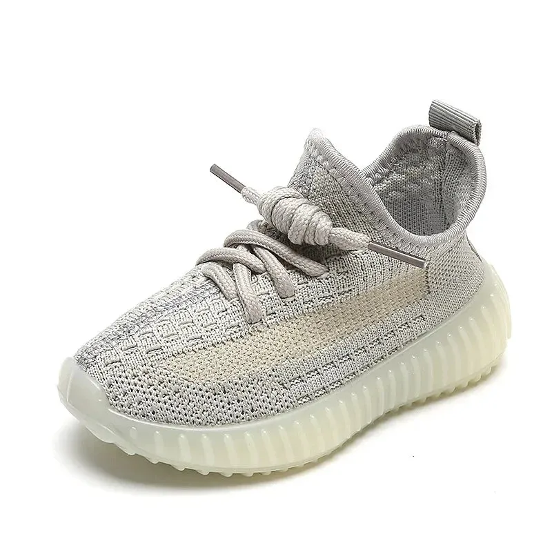 Breathable Soft Bottom Kids Boys Girls Running Shoes
