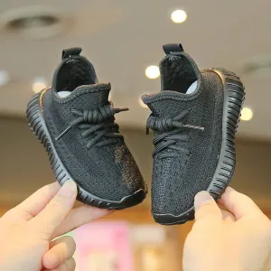 Breathable Soft Bottom Kids Boys Girls Running Shoes