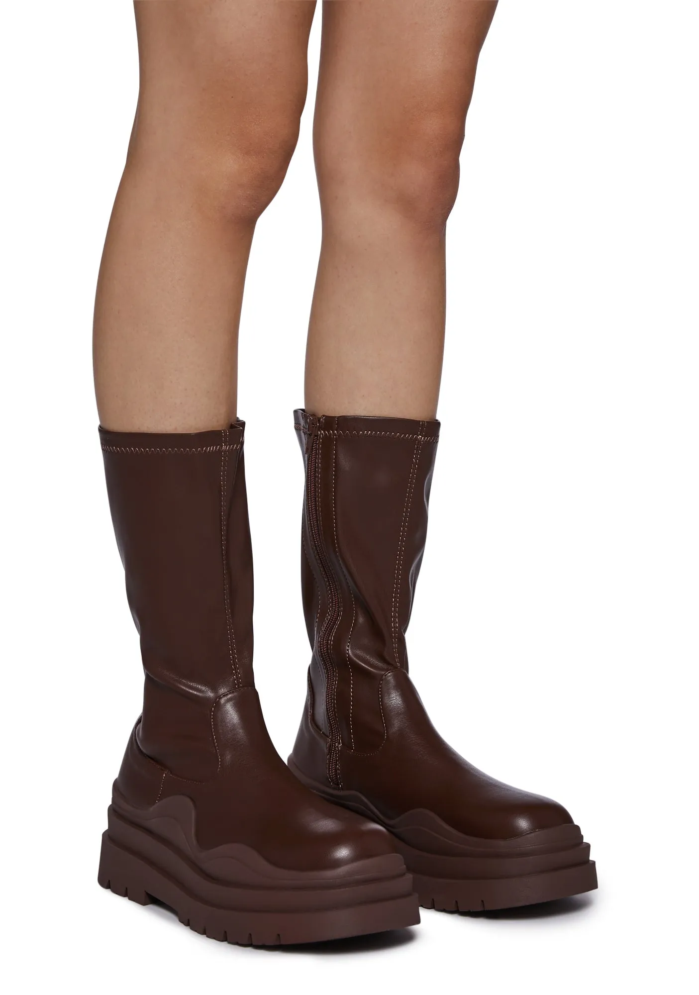 Cam Chunky Sole Boots