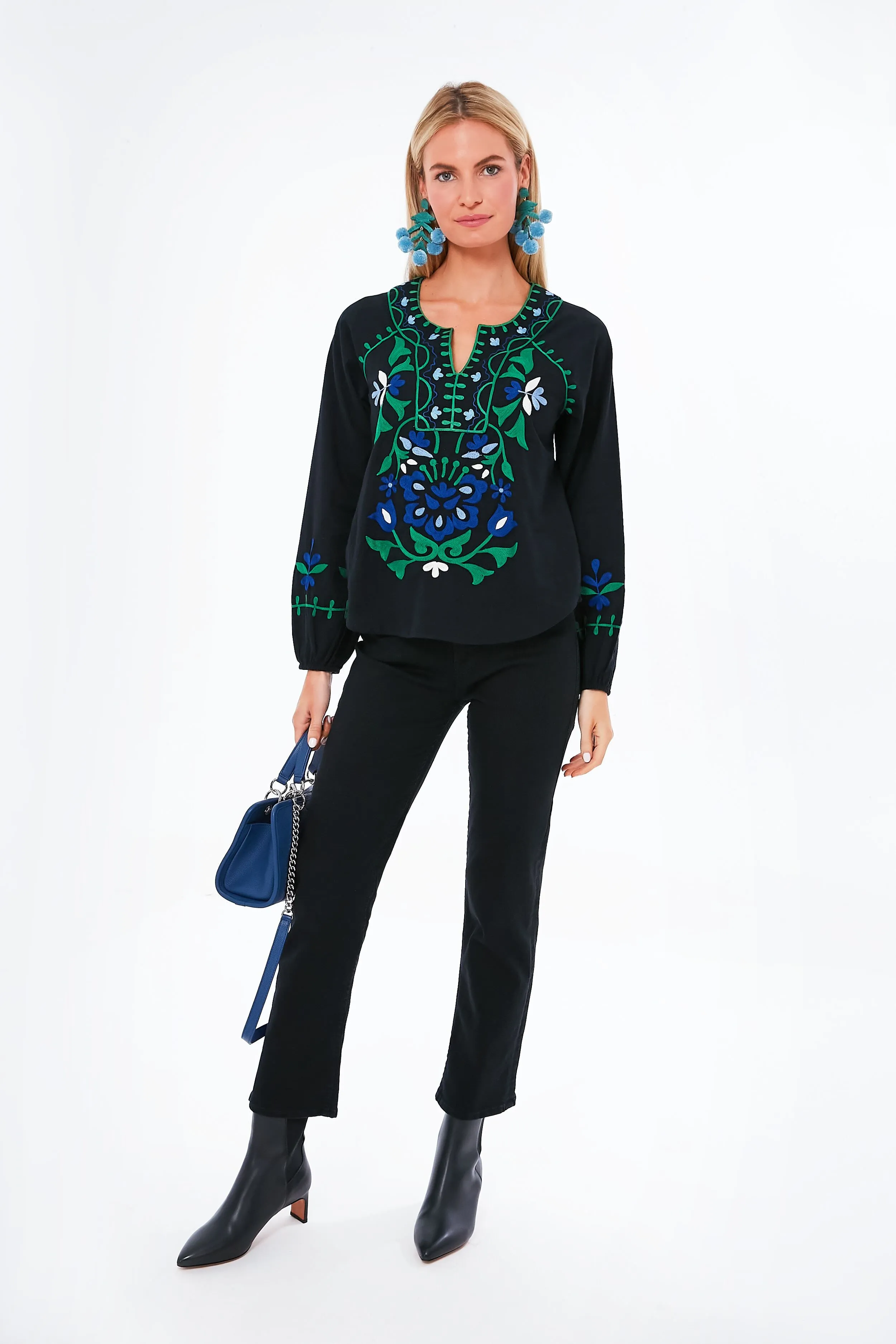 CHANEL Blue Caviar Stitched Shopping Tote