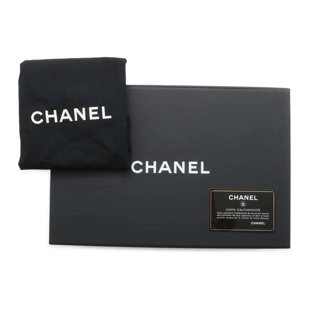 CHANEL Matelasse Top Handle 2wayBag Black AS2478 Crumple Lambskin