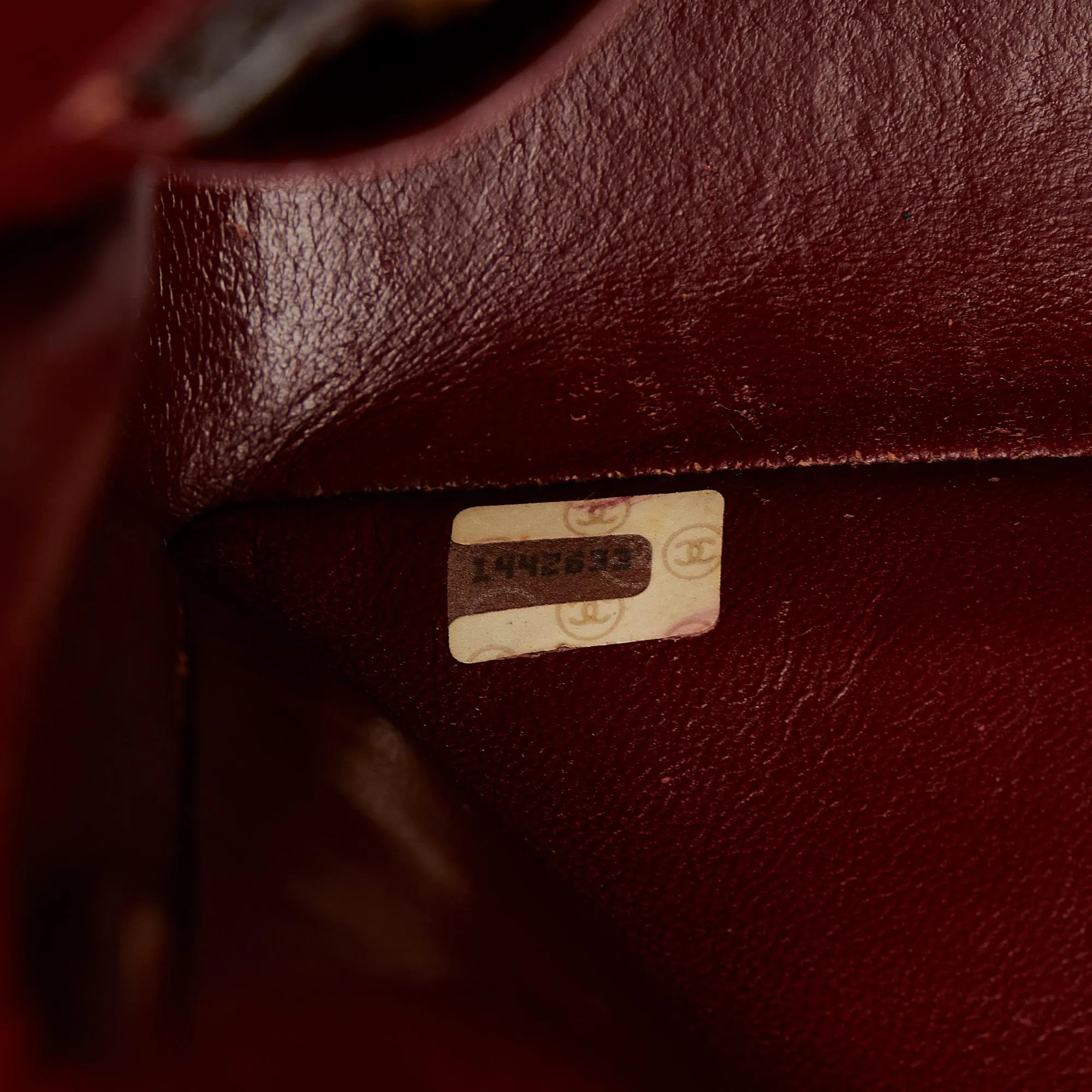 Chanel Medium Tall Classic Lambskin Double Flap (SHG-N2XA7B)
