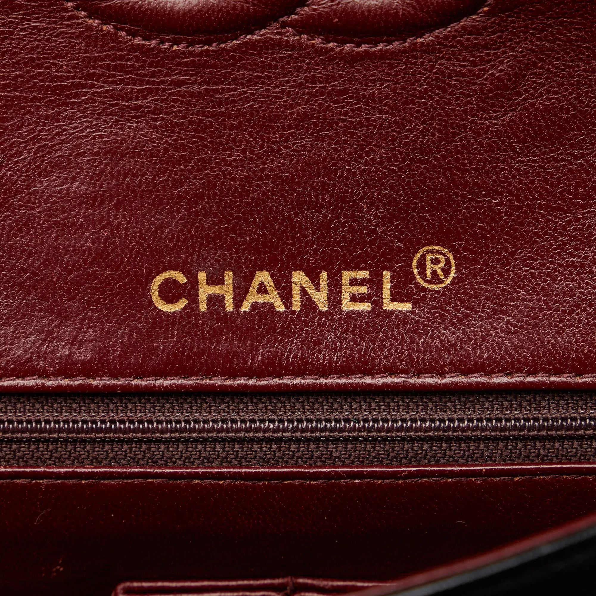 Chanel Medium Tall Classic Lambskin Double Flap (SHG-N2XA7B)