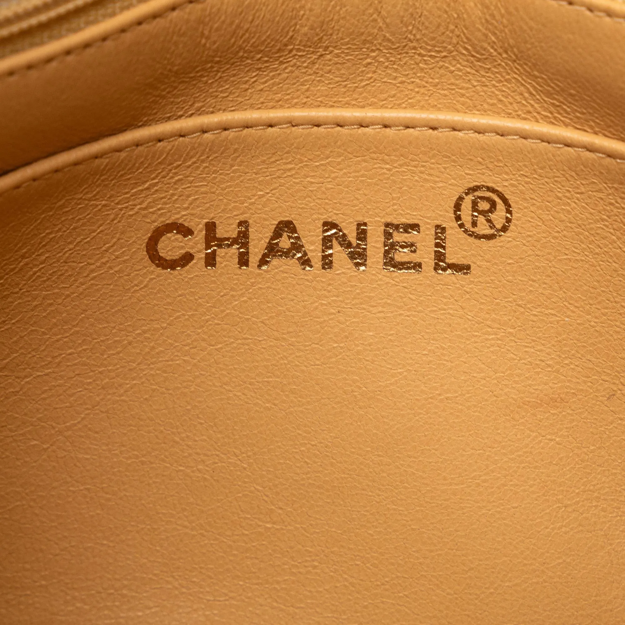 Chanel Mini Square Classic Lambskin Single Flap (SHG-E8DBvA)