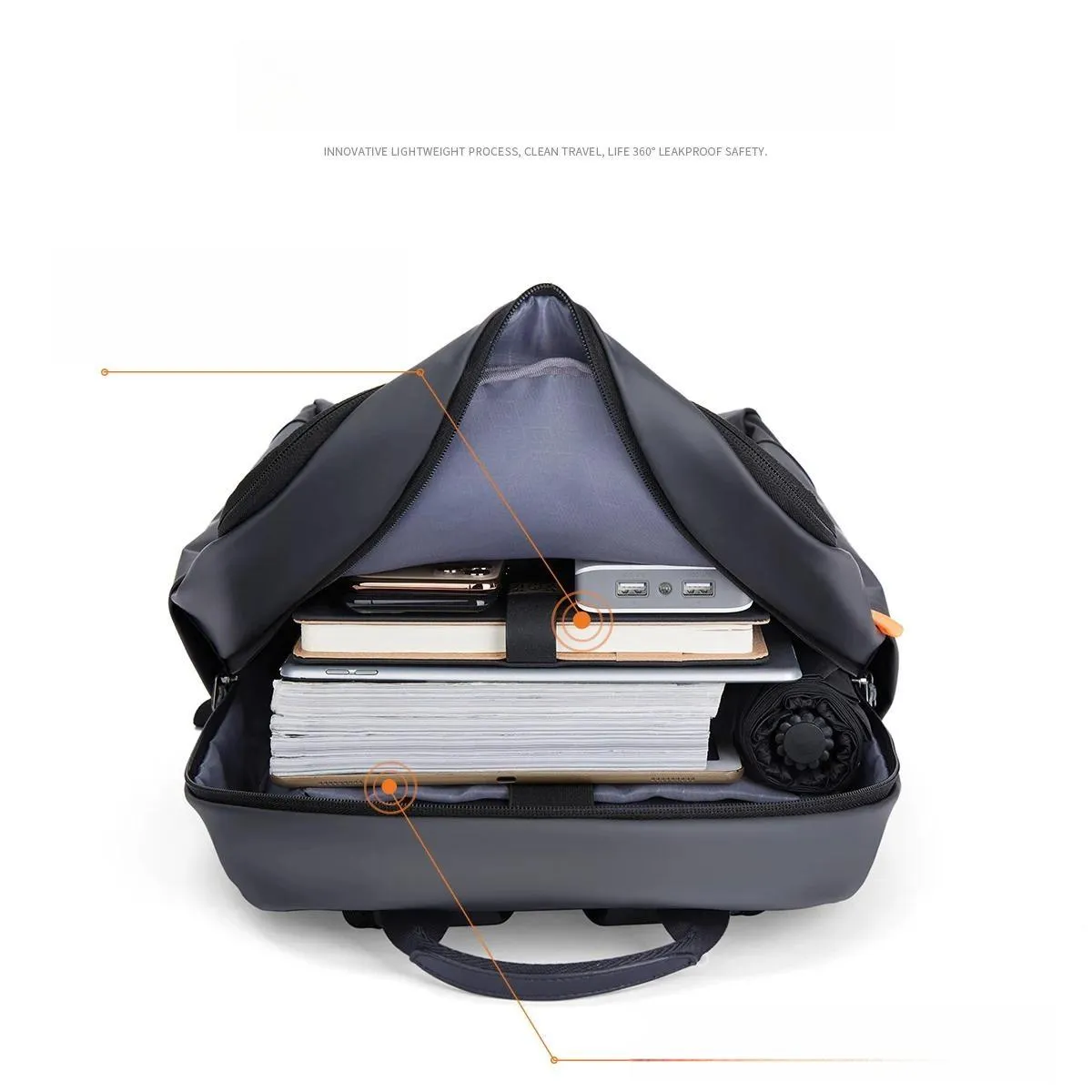 DENIM Large Capacity Backpack Men Women Business Laptop Computer Bag Student School Bags