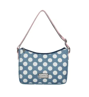 Earth Squared - Shoulder/Messenger Bag - Emily - Spots - Blue - 26x19x11cms