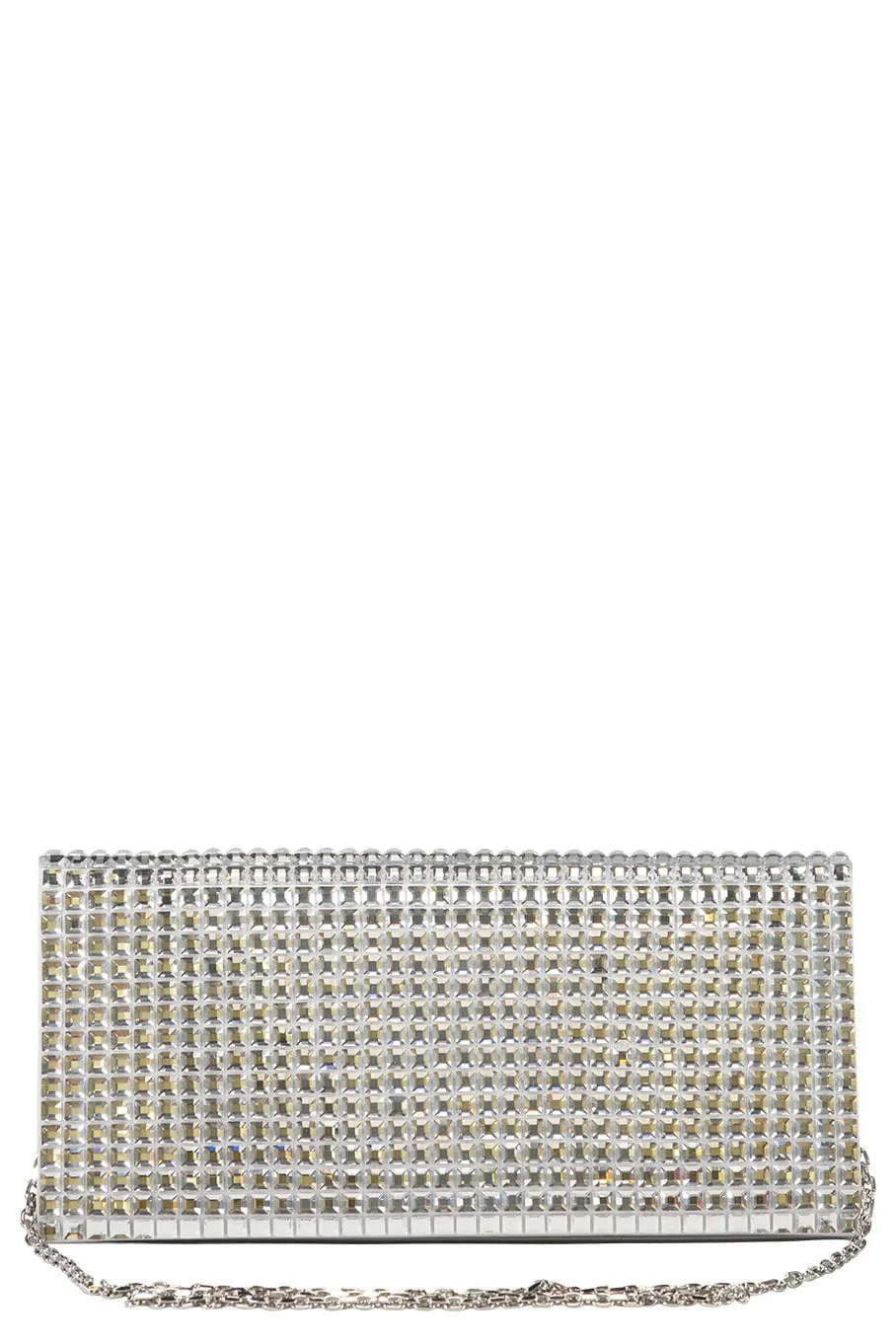 Envelope Rhinestone Clutch