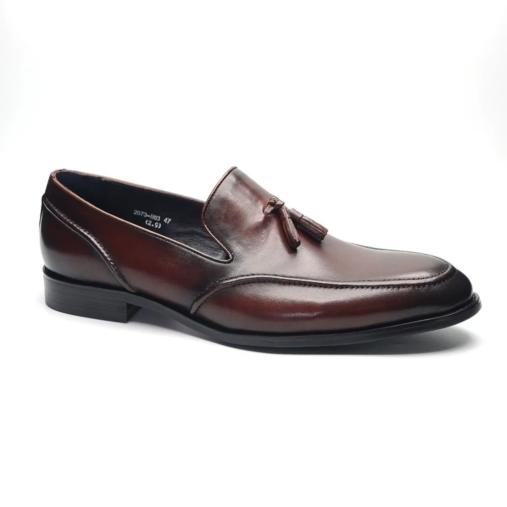 Fashion Leather Breathable Leather Shoes Men's Business Loafers