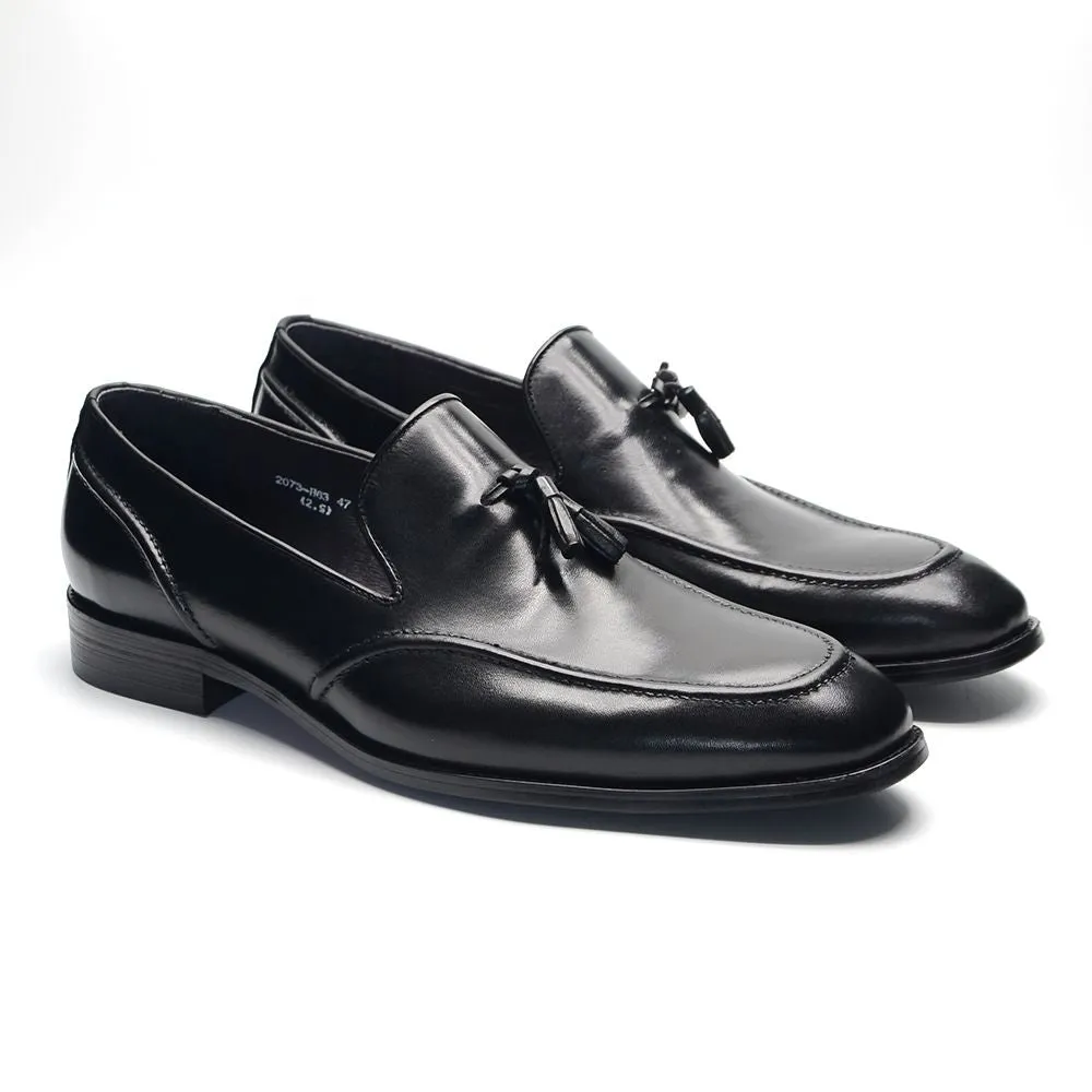 Fashion Leather Breathable Leather Shoes Men's Business Loafers