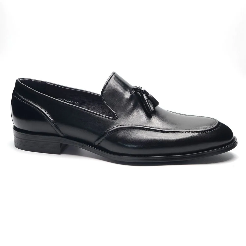 Fashion Leather Breathable Leather Shoes Men's Business Loafers