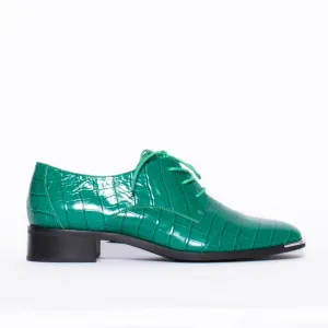 Fesla Emerald Croc Print