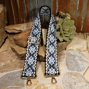 Floral Embroidered Adjustable Strap