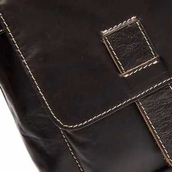 Genuine Leather Casual Men's Briefcase