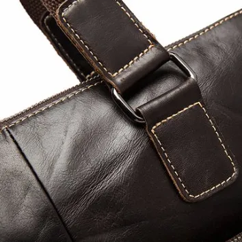 Genuine Leather Casual Men's Briefcase