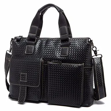 Genuine Leather Casual Men's Briefcase