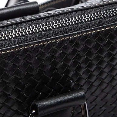 Genuine Leather Casual Men's Briefcase