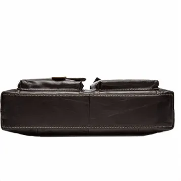Genuine Leather Casual Men's Briefcase