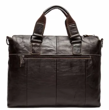 Genuine Leather Casual Men's Briefcase