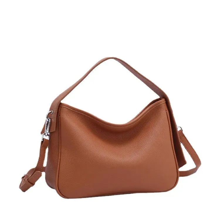 Genuine Leather Shoulder Bag Soft Women Satcheles Bags Crossbody Messenger Bags