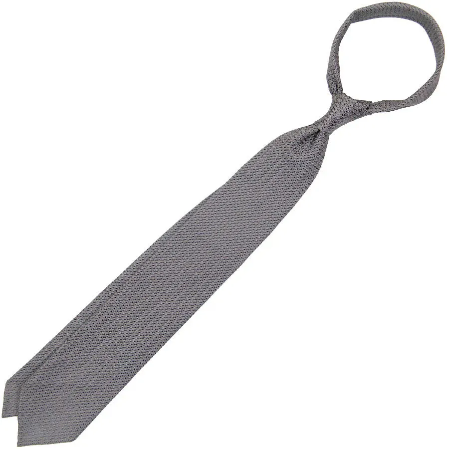 Grenadine / Garza Grossa Tie - Elephant - Hand-Rolled