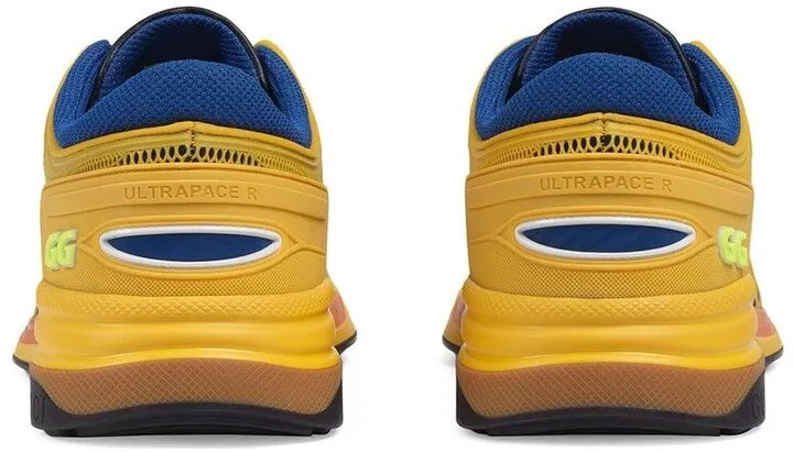 GUCCI Yellow & Blue Ultrapace Trainers