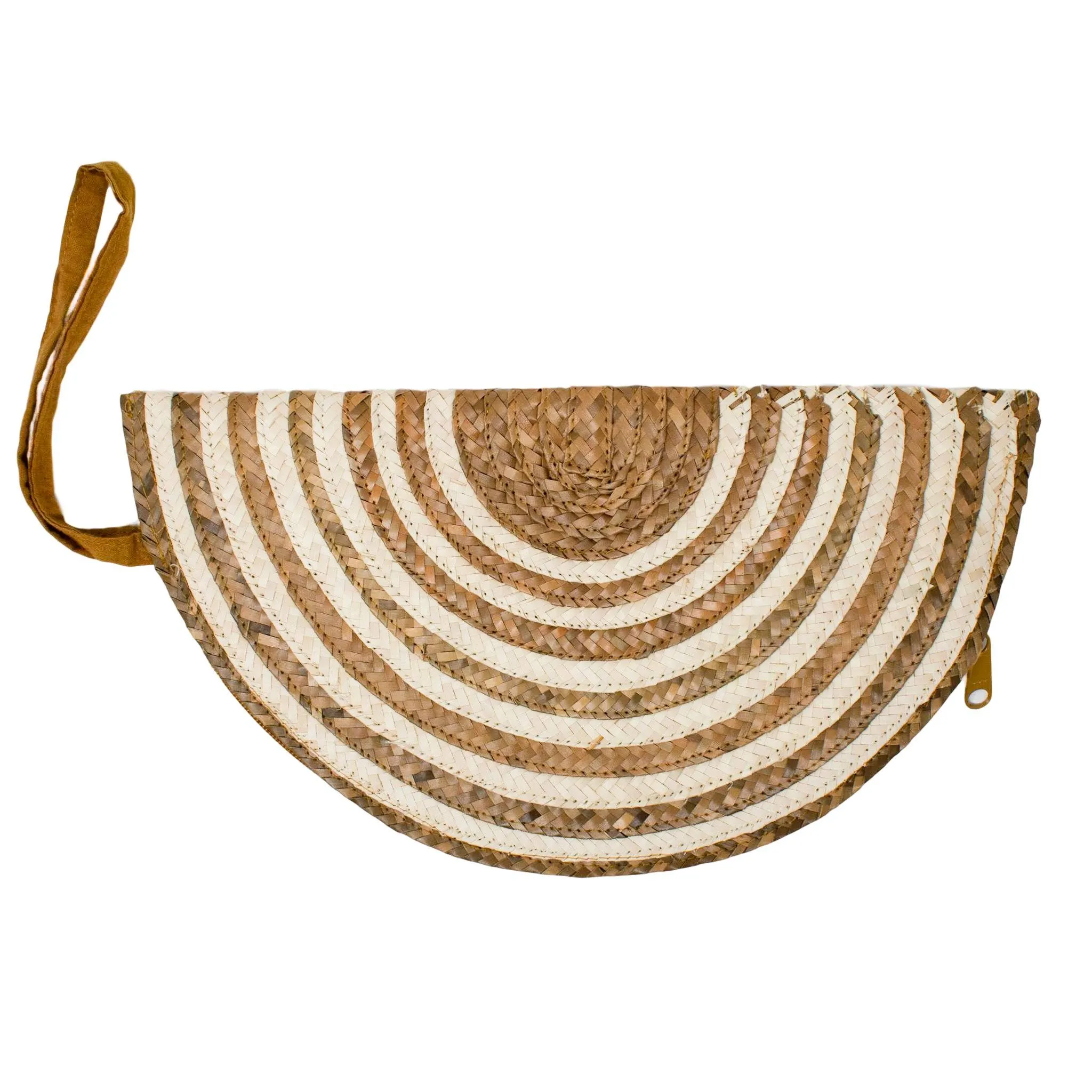 HALFMOON CLUTCH - Natural