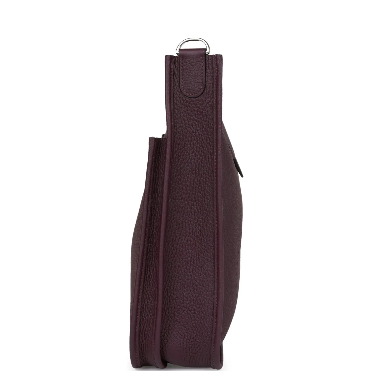 Hermes Evelyne III PM Cassis Clemence  Palladium Hardware