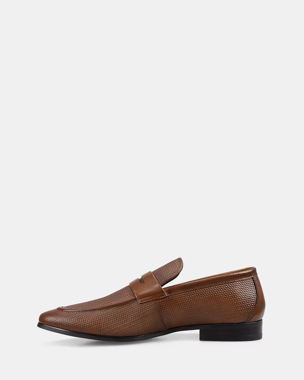 JULIUS MARLOW Lapel Loafer - Tan