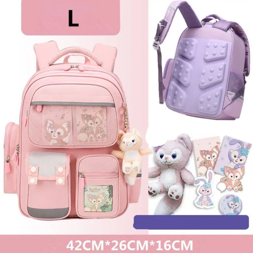 Kawaii Cartoon Printing Kids Girls Cute School Backpack