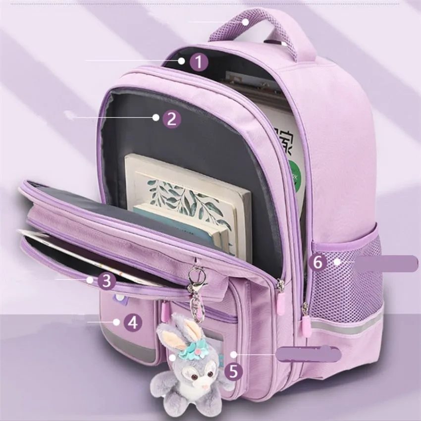 Kawaii Cartoon Printing Kids Girls Cute School Backpack