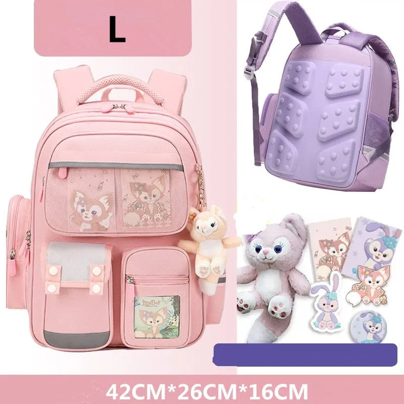 Kawaii Cartoon Printing Kids Girls Cute School Backpack
