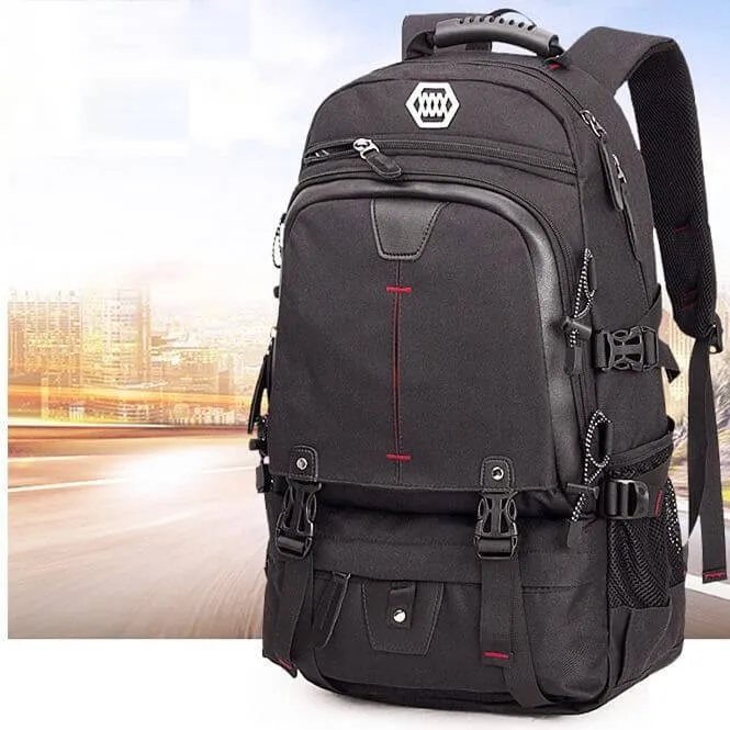 large-capacity backpack students backpack laptop travel charging bag