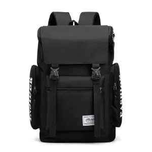 Large Capacity Classic Designed Multi-Function BackPack- Black