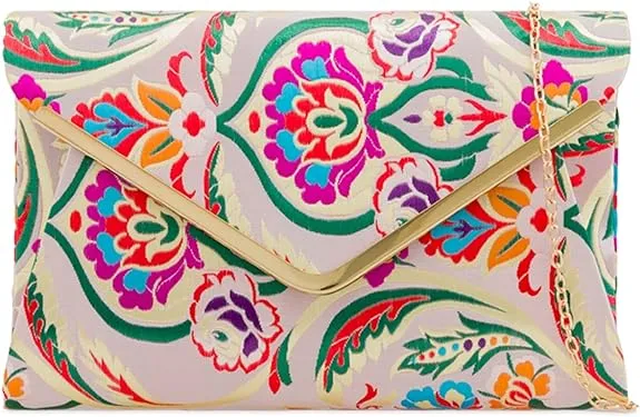 LeahWard Women's Floral Clutch Bags Party Wedding Evening Handbag 158