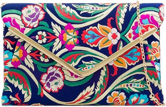 LeahWard Women's Floral Clutch Bags Party Wedding Evening Handbag 158