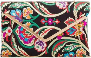 LeahWard Women's Floral Clutch Bags Party Wedding Evening Handbag 158