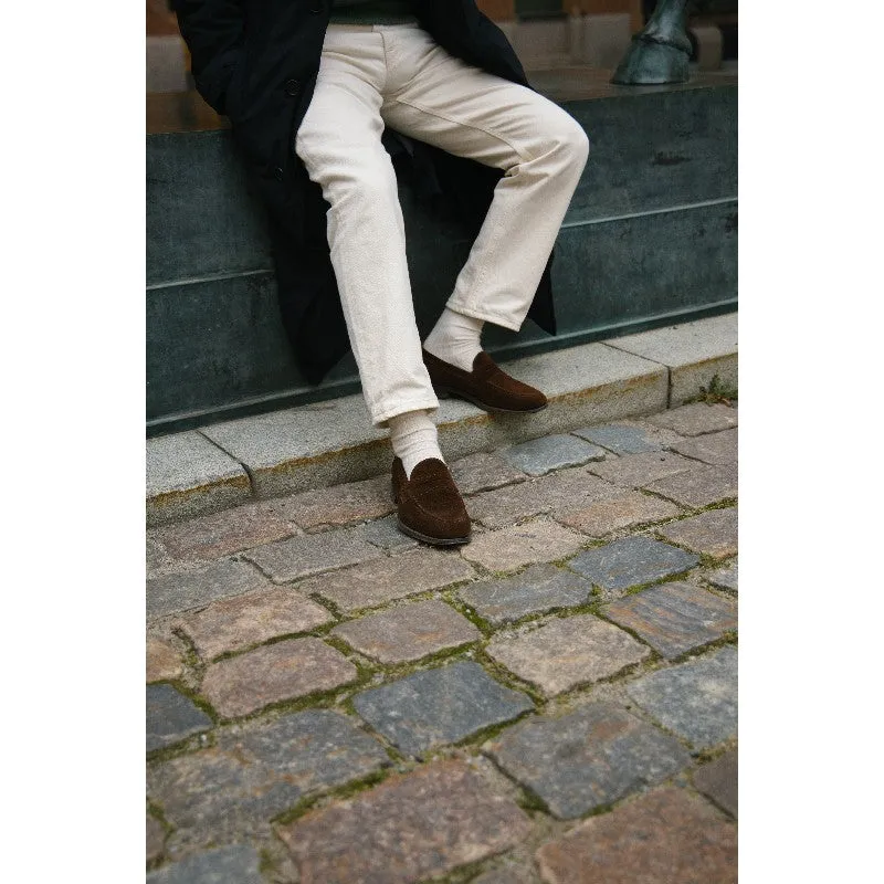 Loake Imperial Suede Mens Loafer - Brown Suede