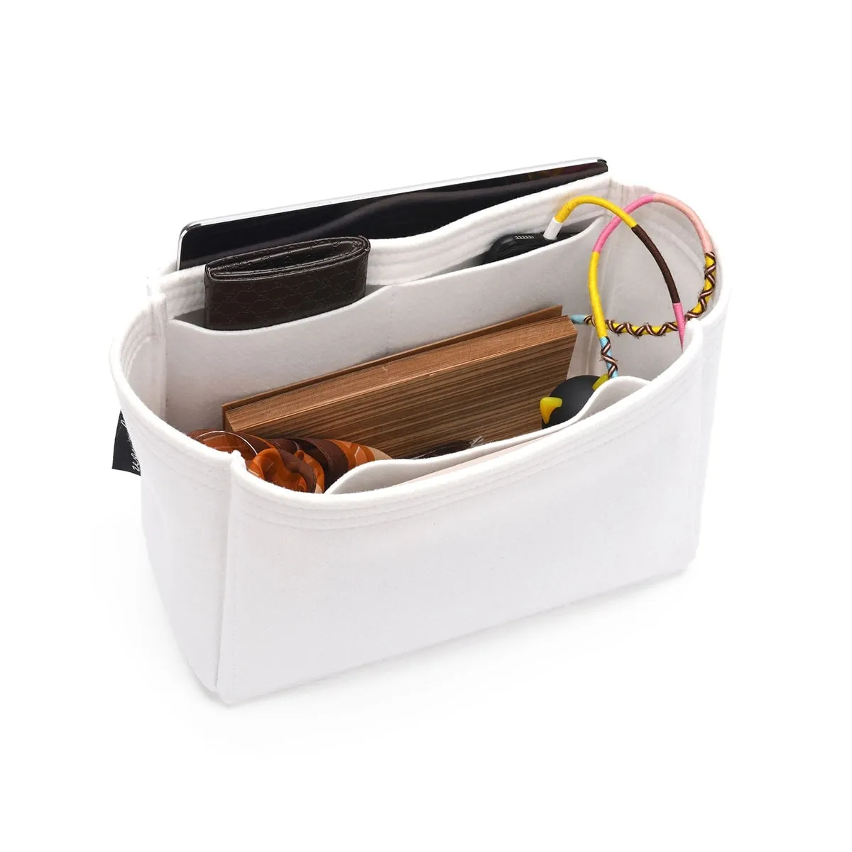 Longchamp Le Foulonné, Le Pliage, Pénélope Bag Models Organizer Insert, Classic Model Bag Organizer with Ipad Pocket