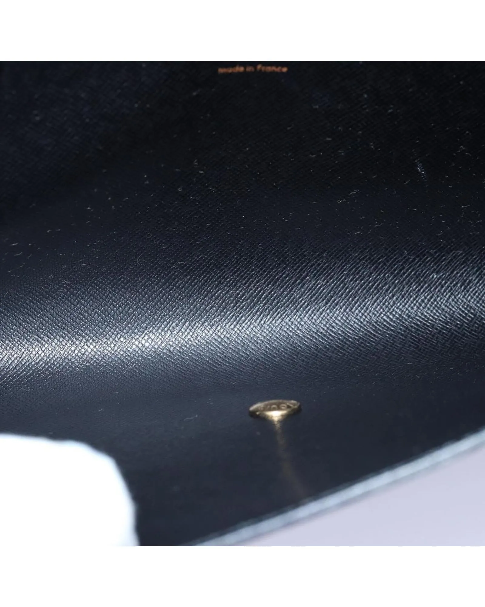 Louis Vuitton Pochette Clutch Bag in Black Epi Leather
