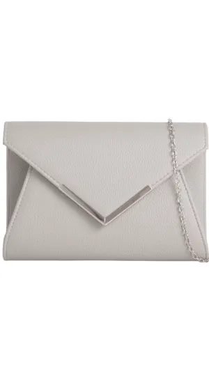 Lucy Clutch- Grey